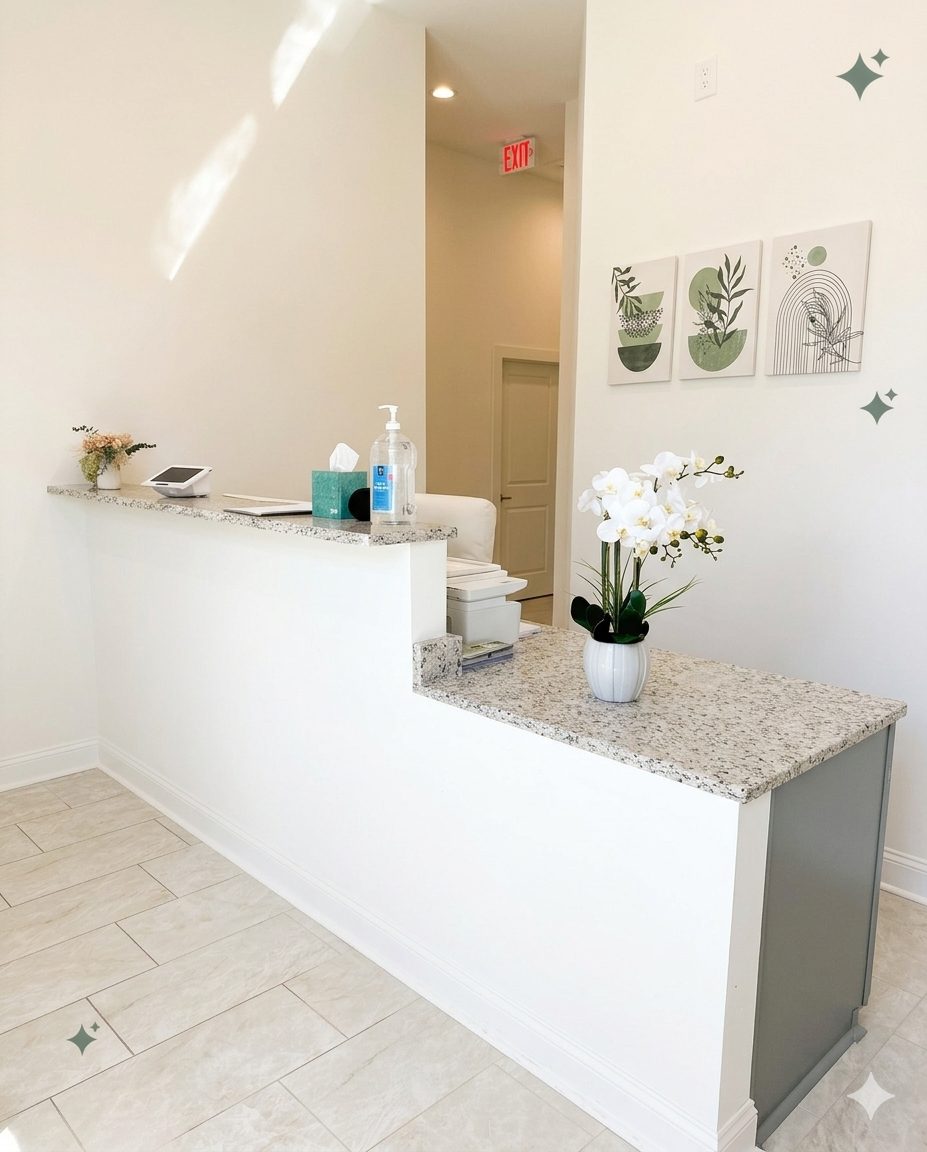 Rio Body Wax Auburn front desk and reception