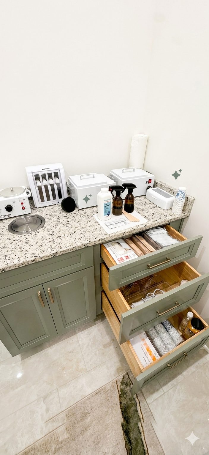 Rio Body Wax Auburn wax station